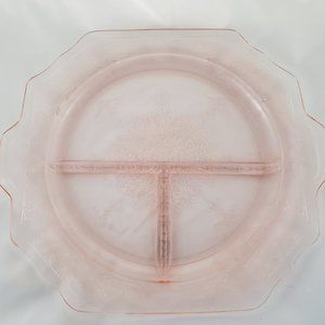 Vintage Pink Depression Glass - Princess Pattern